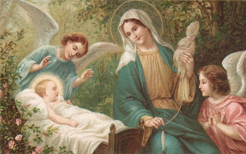 bébé Jésus Saint Marie filant.jpg